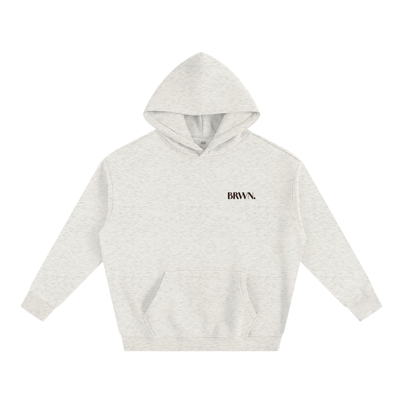 BRWN. Fleeced Hoodie