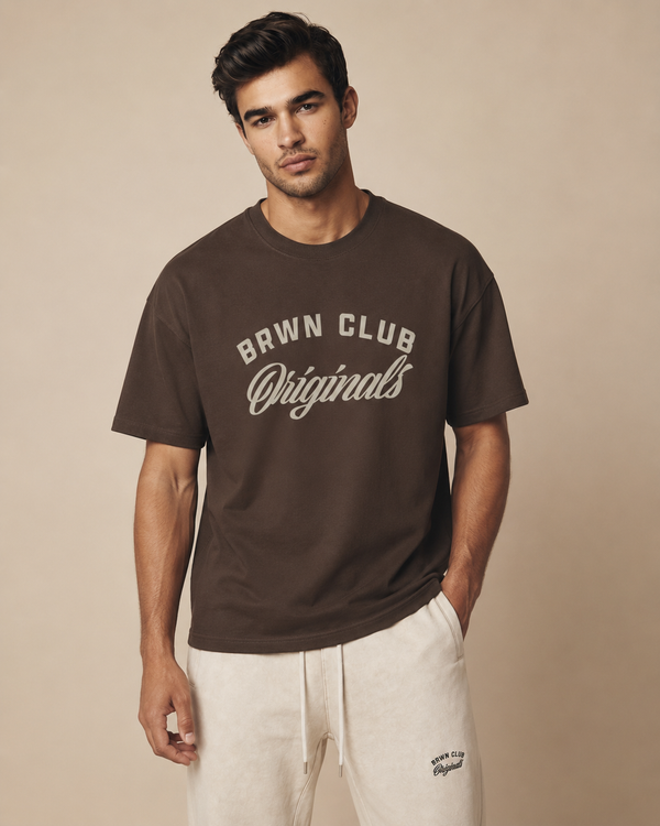 Originals Oversized T-Shirt — Espresso