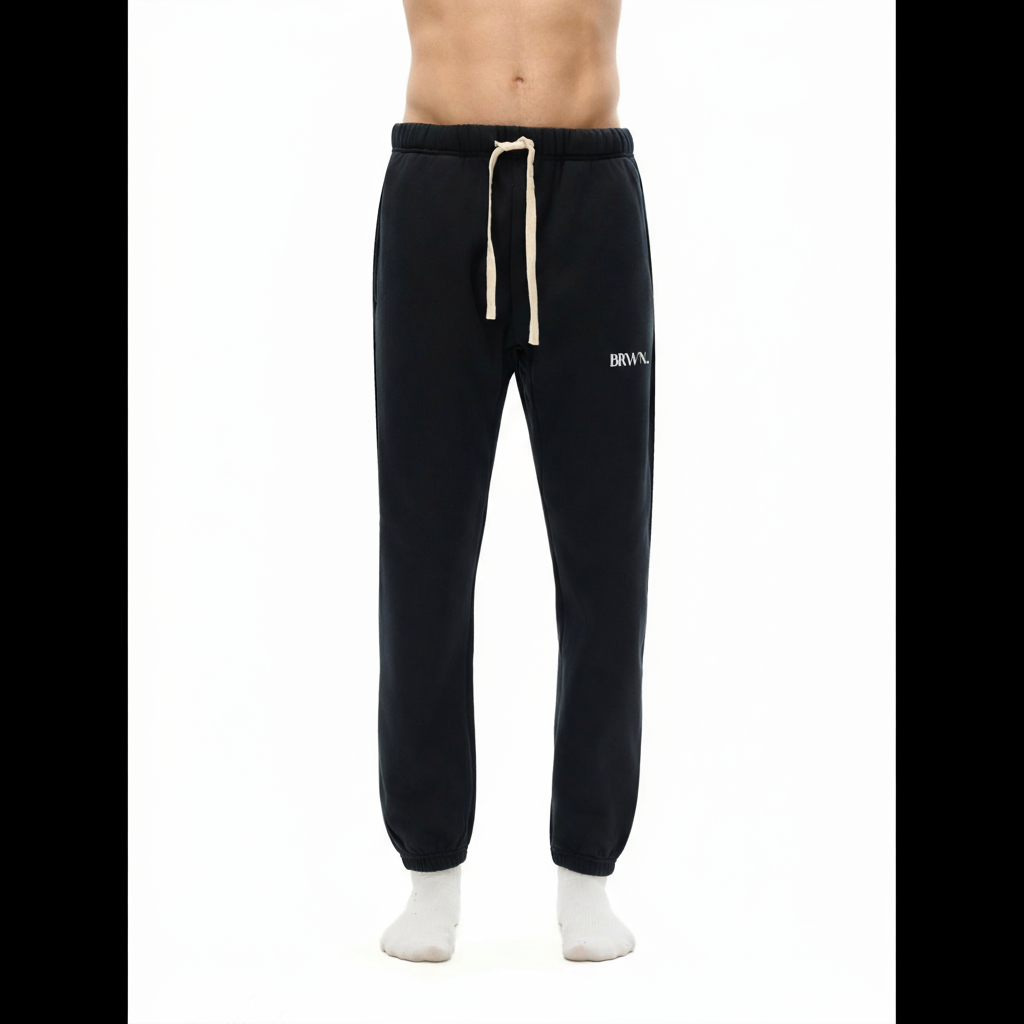 BRWN. Essential Fleece Sweatpants