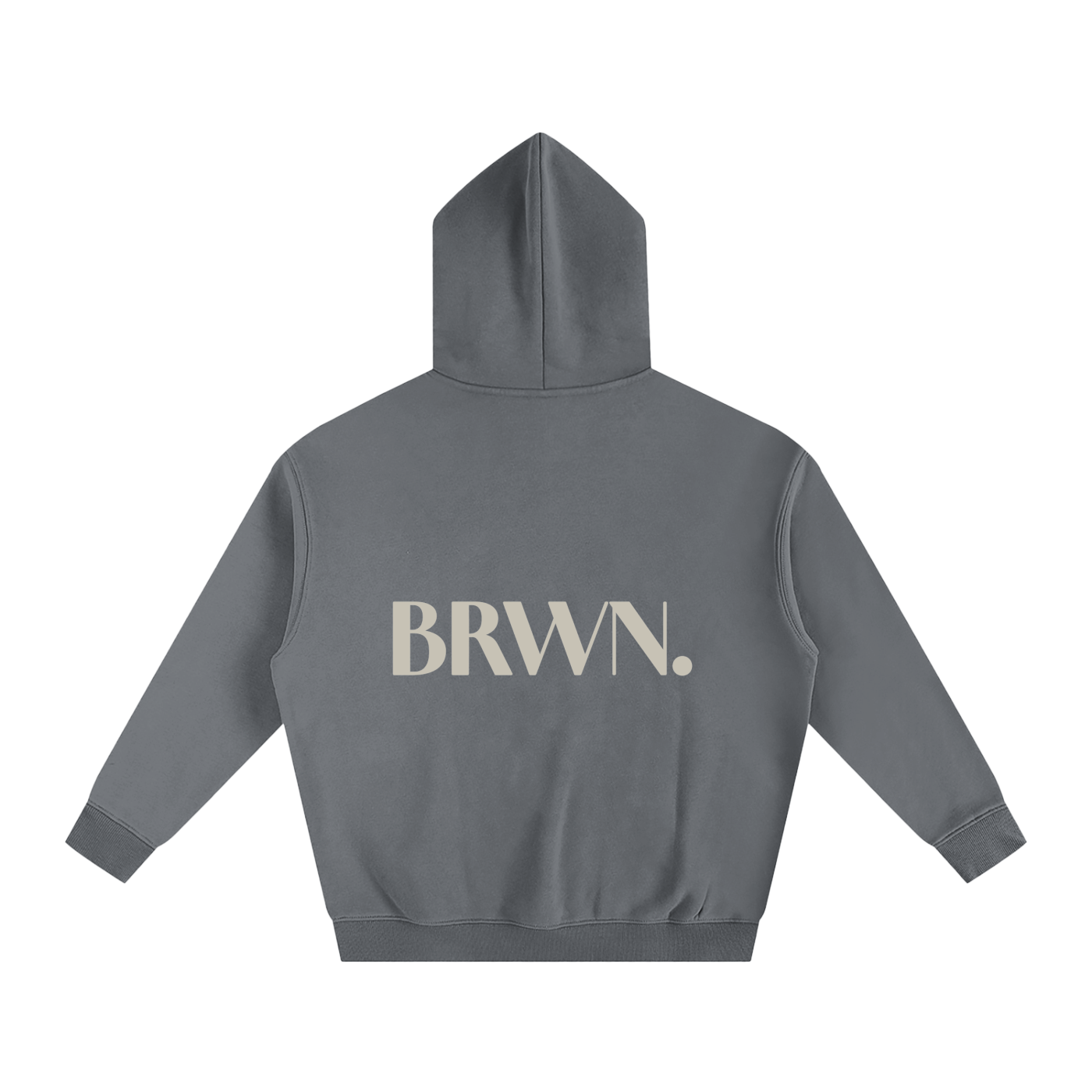 BRWN. Fleeced Hoodie