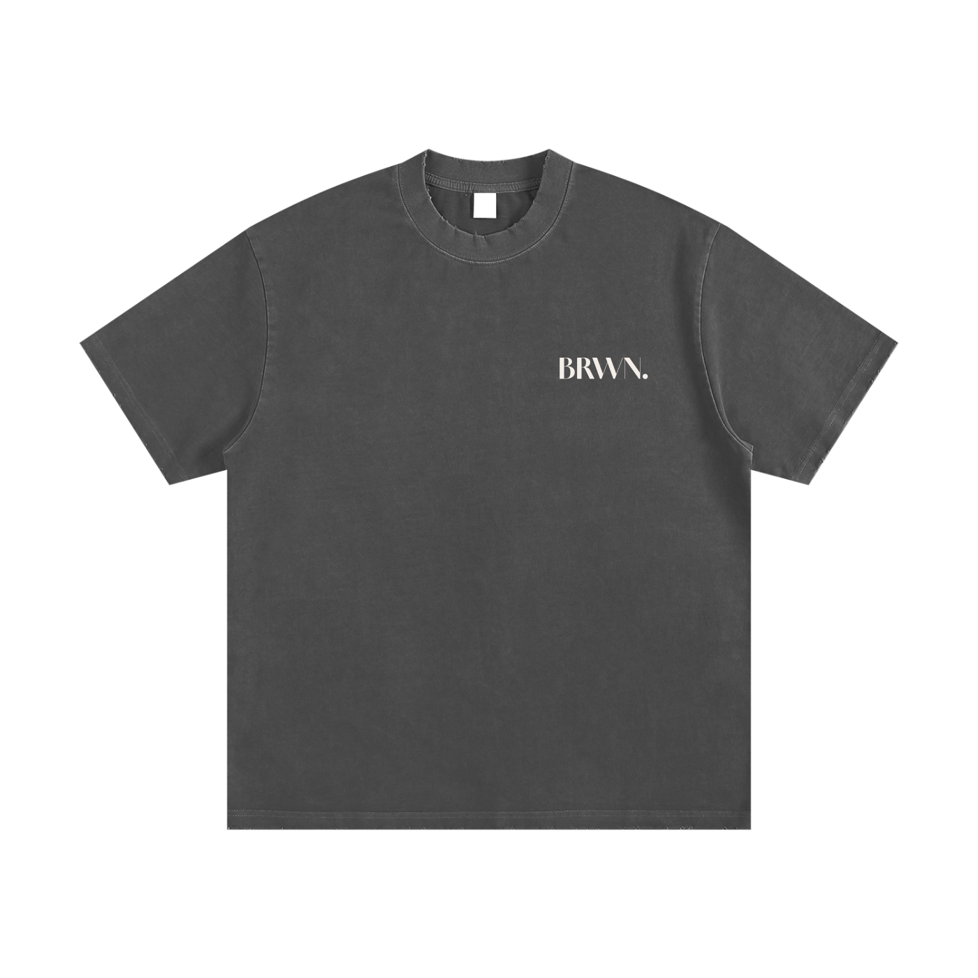 Heavyweight Vintage Washed Frayed T-Shirt