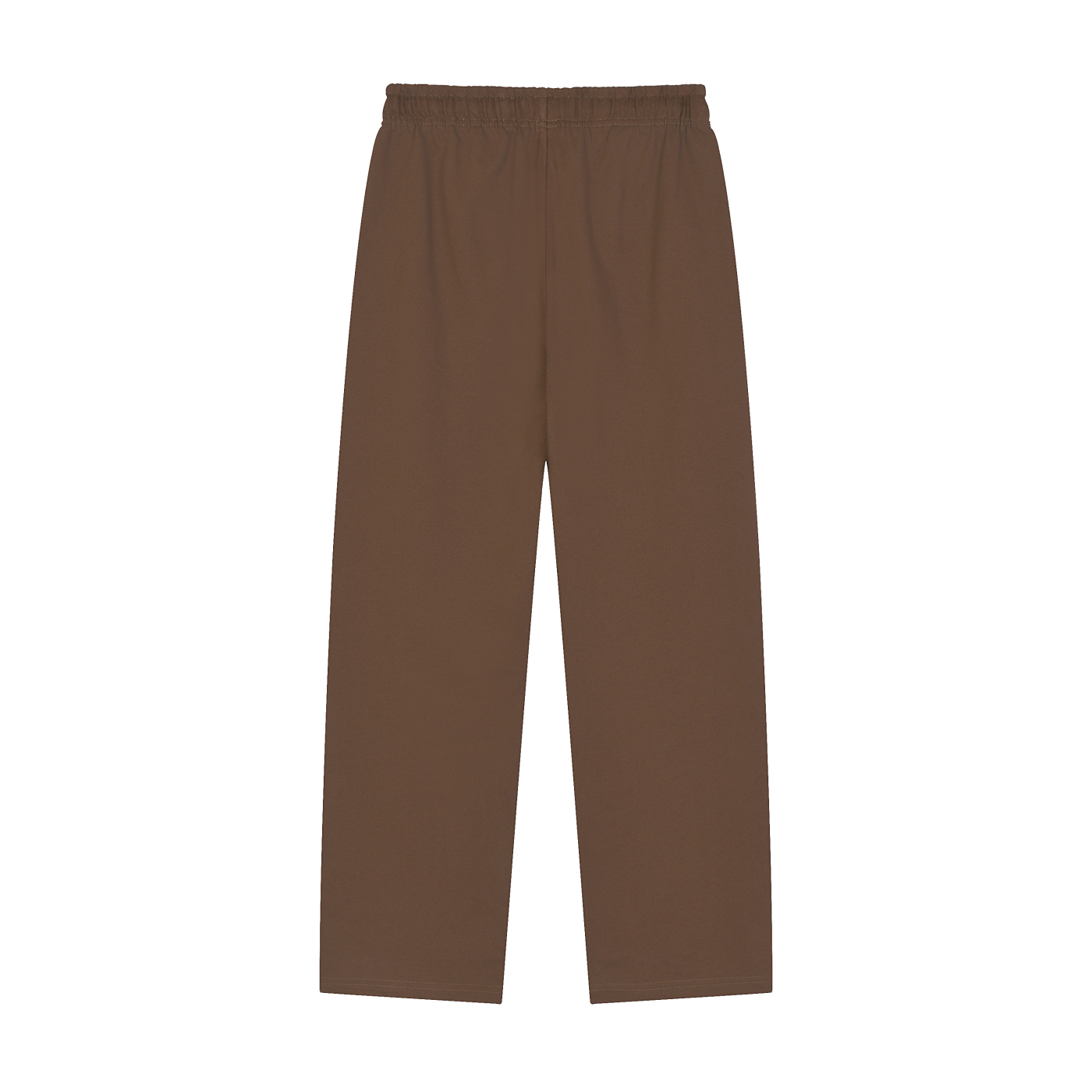 BRWN Club Straight Leg Trousers in Coffee