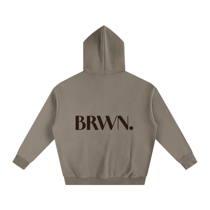 BRWN. Fleeced Hoodie
