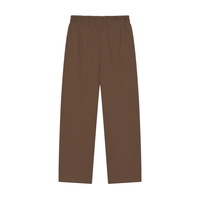BRWN Solid Coffee Straight-Leg Sweatpants