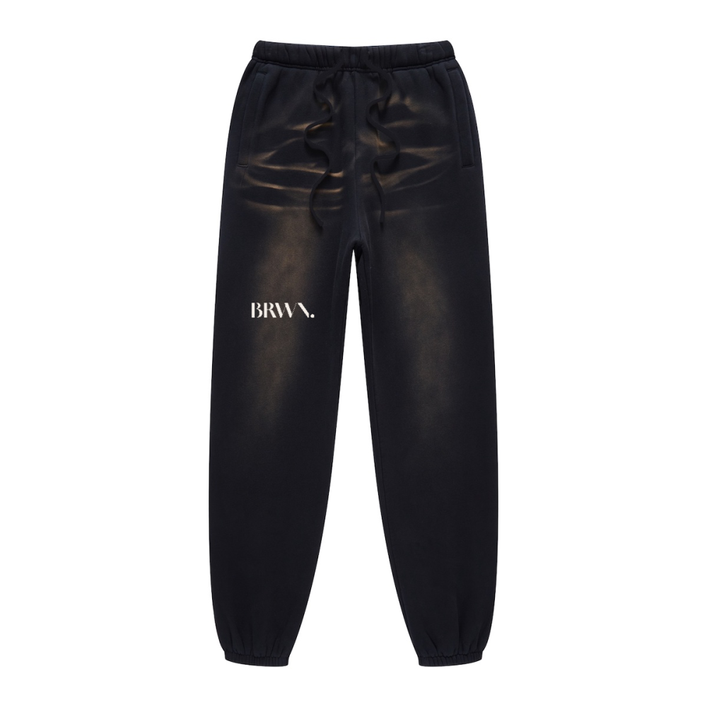 BRWN Washed Dyed Joggers(440GSM)