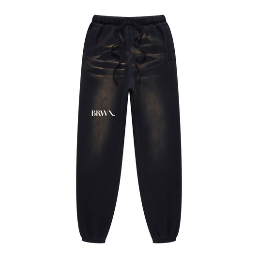 BRWN Washed Dyed Joggers(440GSM)
