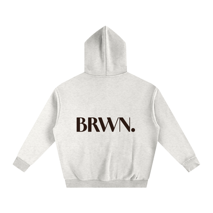 BRWN. Fleeced Hoodie