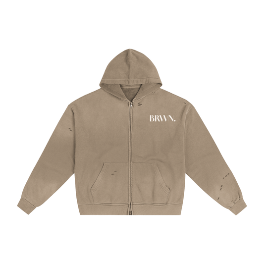 hoodie,Premium ,brown,faded,Coffee 