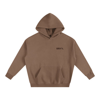 BRWN. Fleeced Hoodie