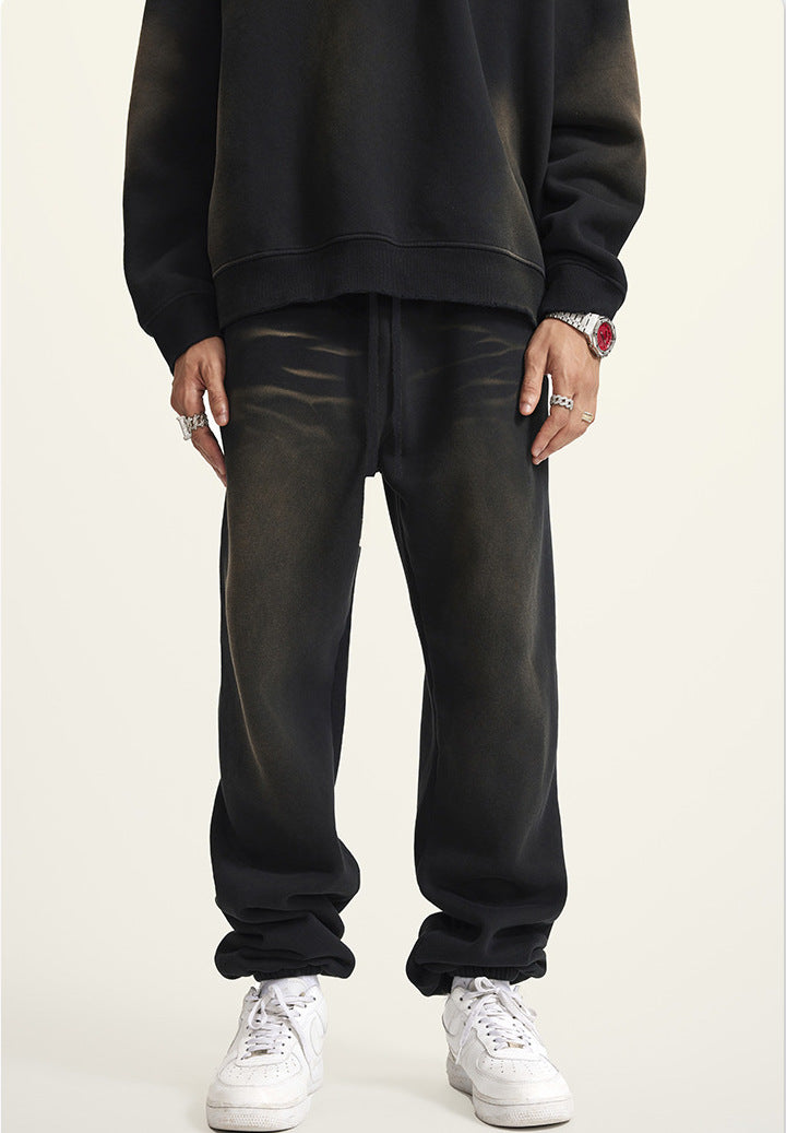 BRWN Washed Dyed Joggers(440GSM)