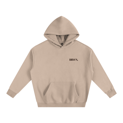 BRWN. Fleeced Hoodie