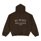 Boxy Cinched Hem Hoodie