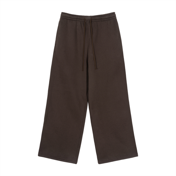 BRWN Runway Straight Leg Trousers in Warm Brown