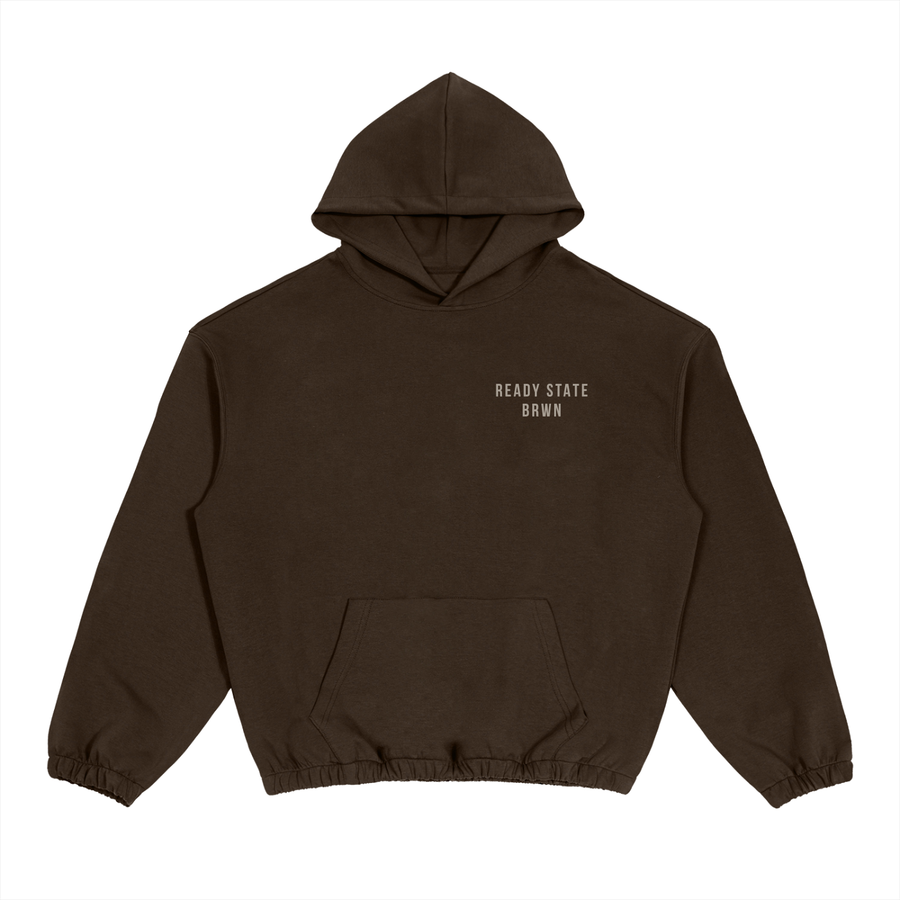Boxy Cinched Hem Hoodie
