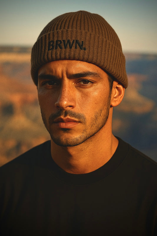 BRWN. Essentials Fisherman Beanie