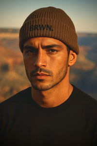 BRWN. Essentials Fisherman Beanie
