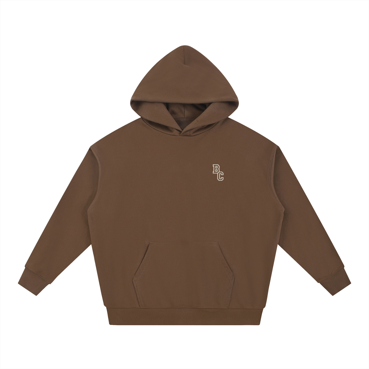 BRWN Club Heavyweight Hoodie in Coffee