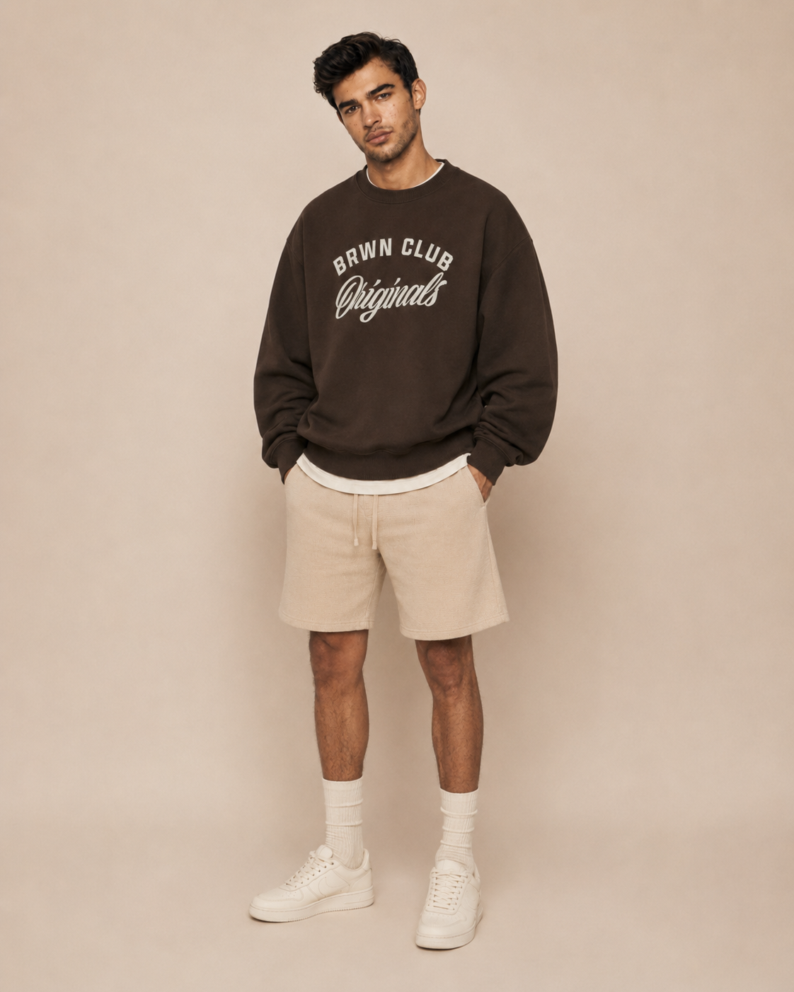 Originals Boxy Fleece Crewneck Sweatshirt