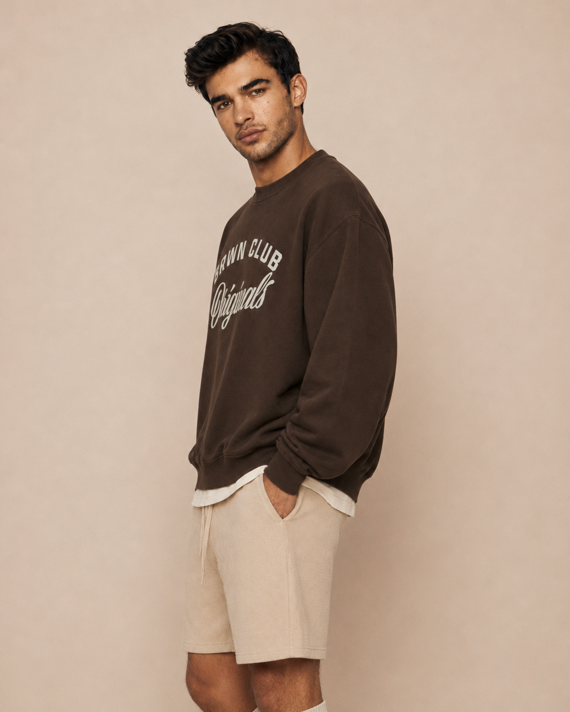 Originals Boxy Fleece Crewneck Sweatshirt