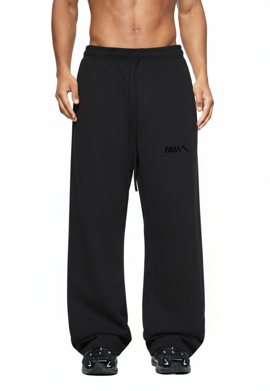 BRWN. Everyday Straight-Leg Sweatpants
