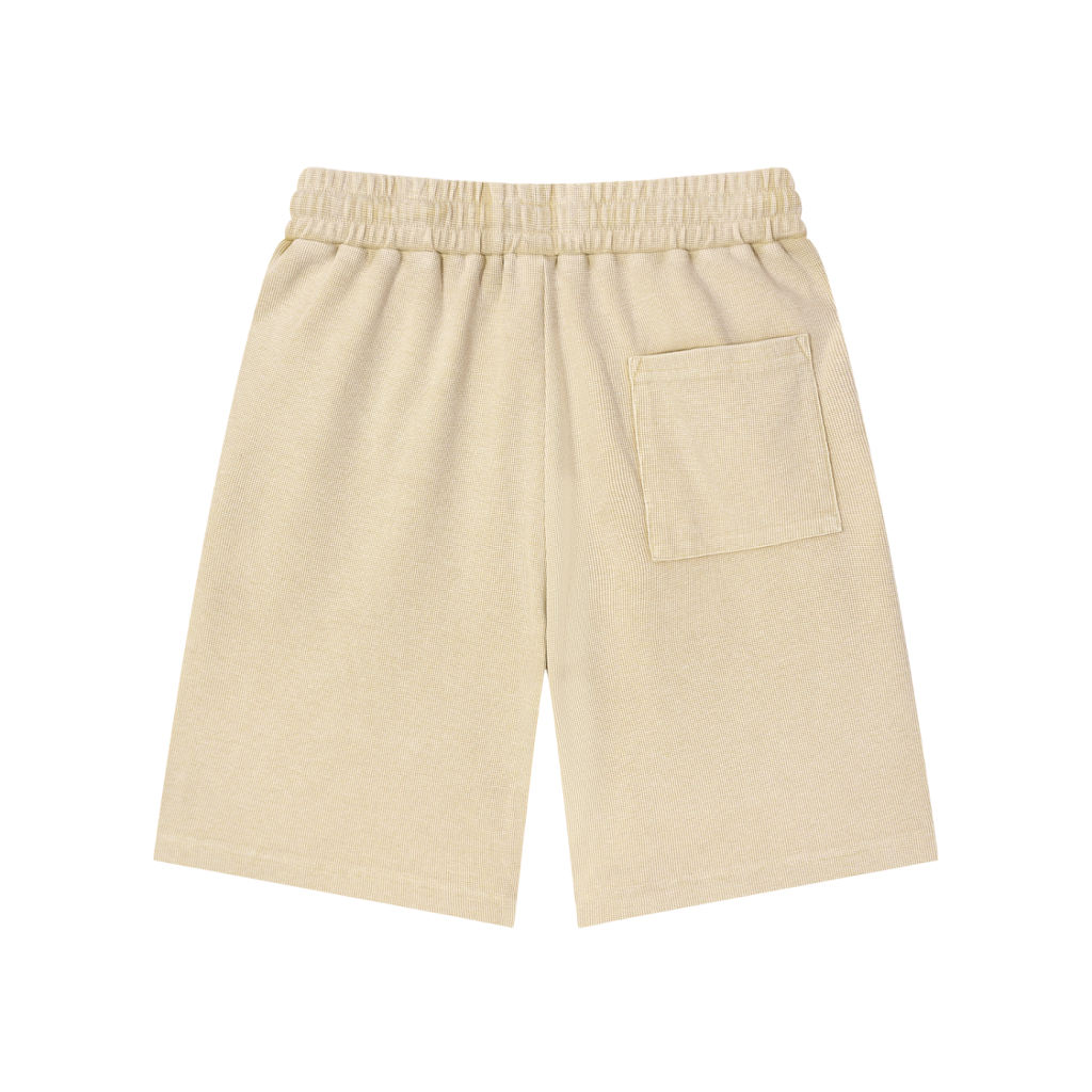 Originals Mineral Wash Waffle Knit Shorts — product mockup back