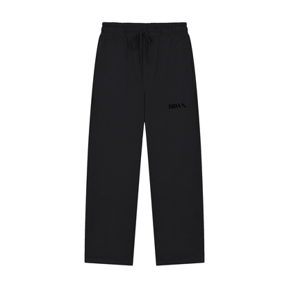 BRWN. Everyday Straight-Leg Sweatpants