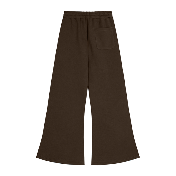 BRWN Ready State Wide Leg Trousers in Brown