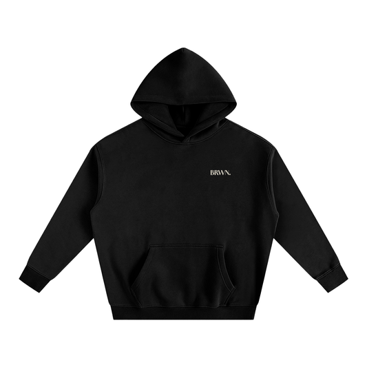 BRWN. Fleeced Hoodie