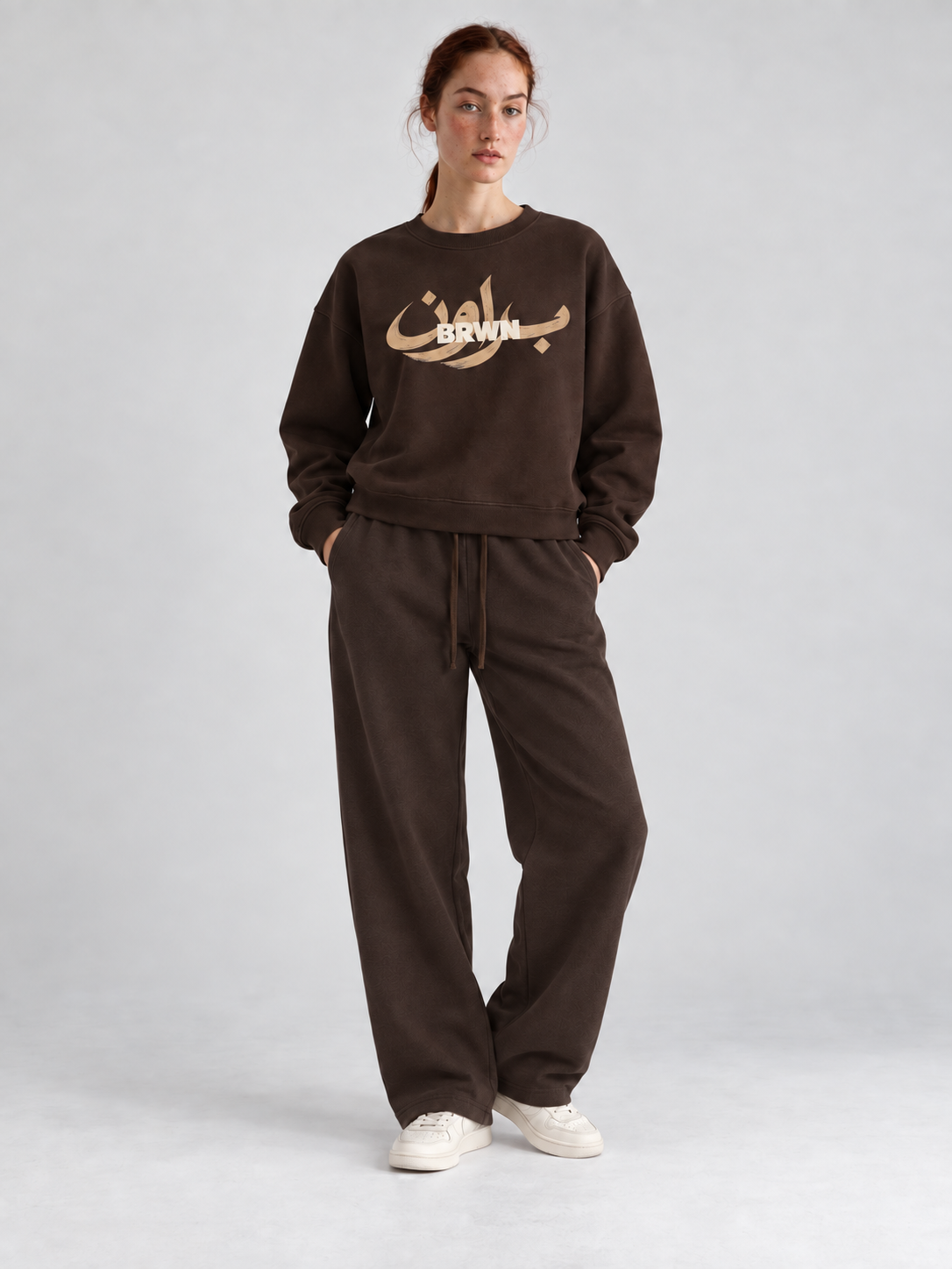 Insignia Boxy Crewneck — front styling view