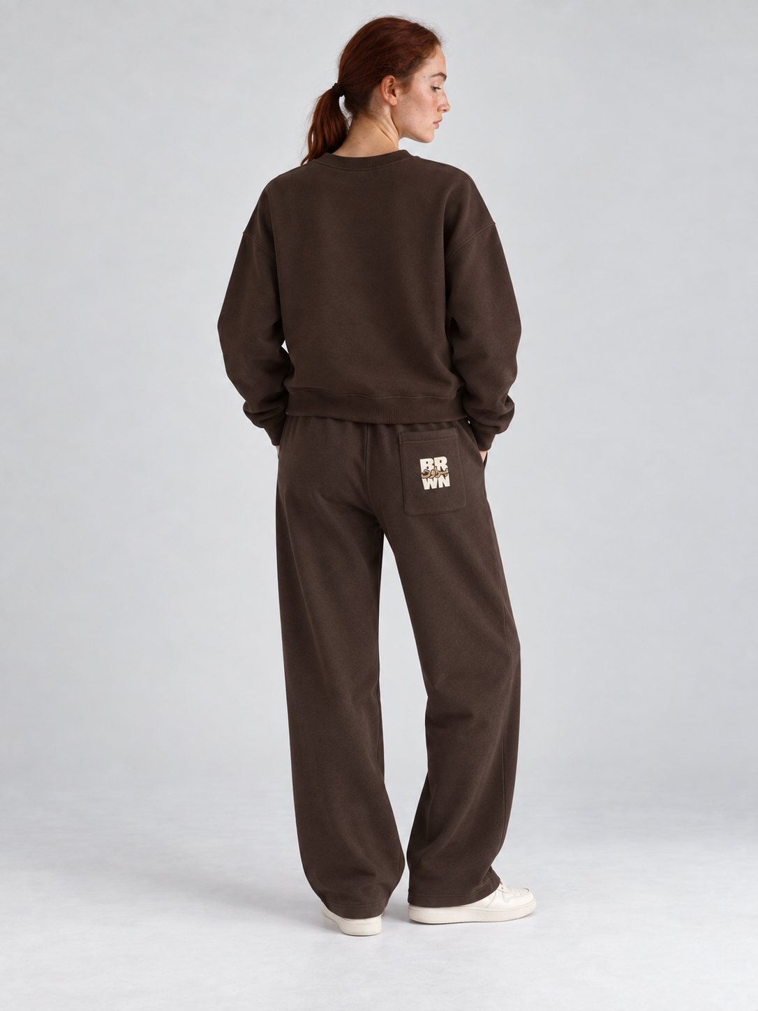Insignia Boxy Crewneck — back styling view