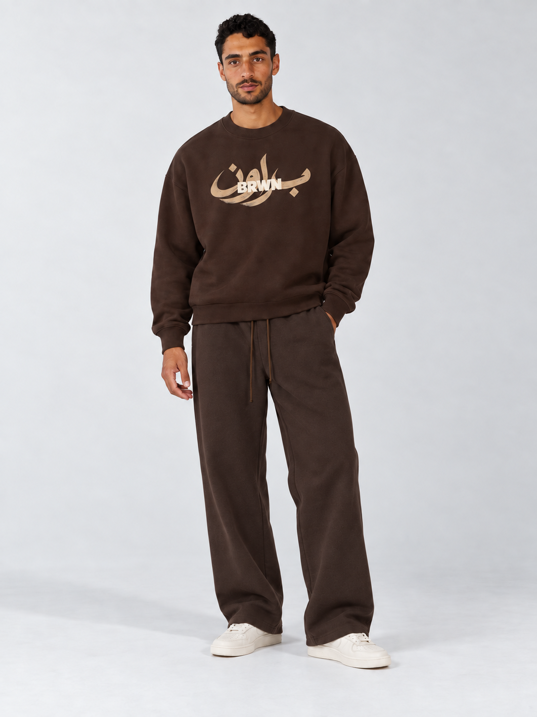 Insignia Boxy Crewneck — front styling view
