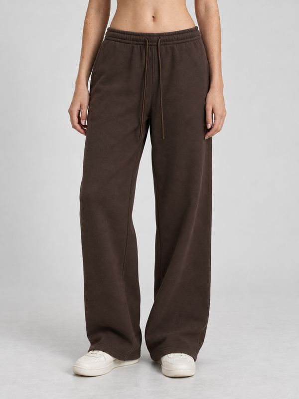 Studio Straight-Leg Sweatpants — front styling view