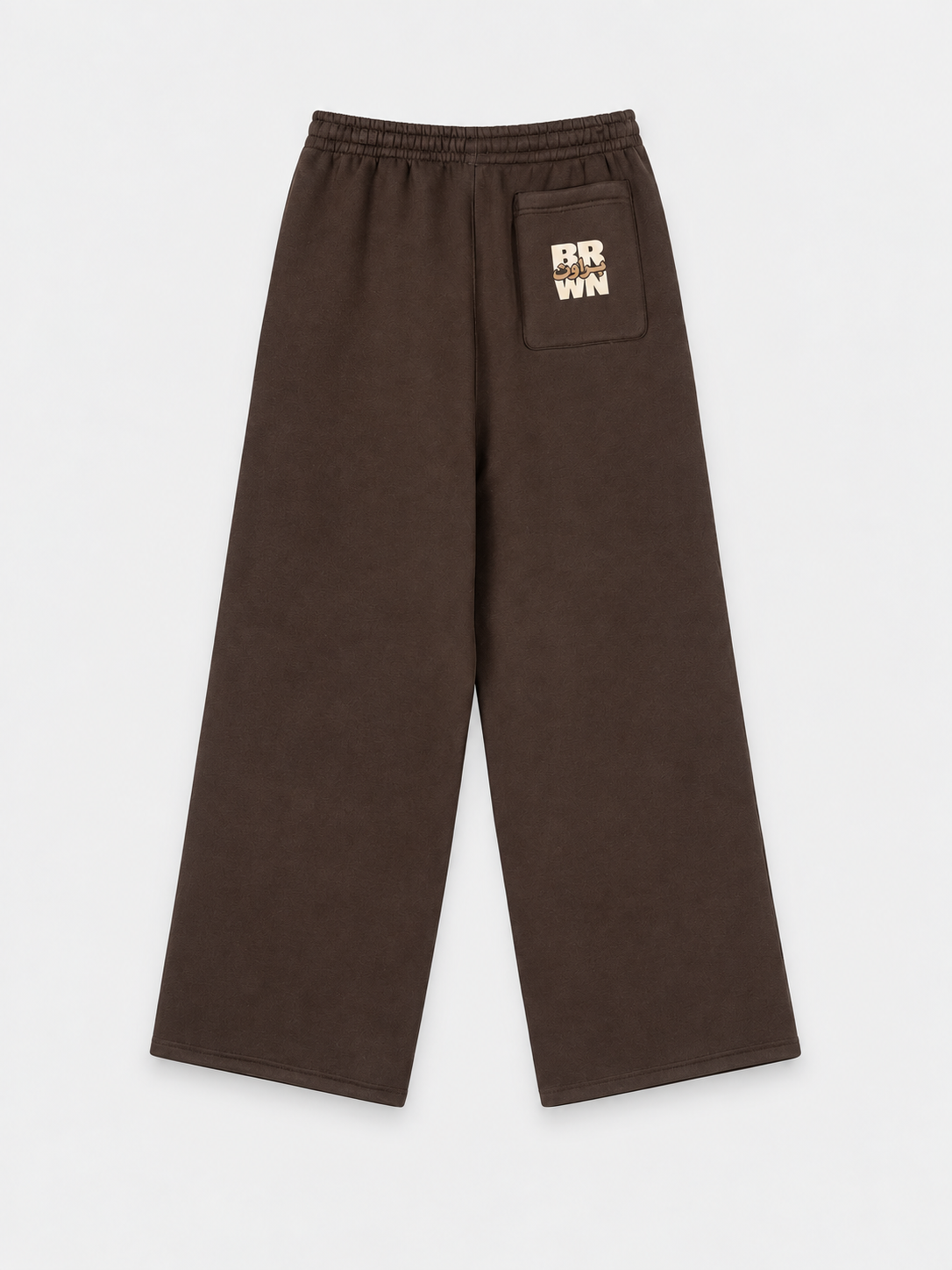 Studio Straight-Leg Sweatpants — back flat lay