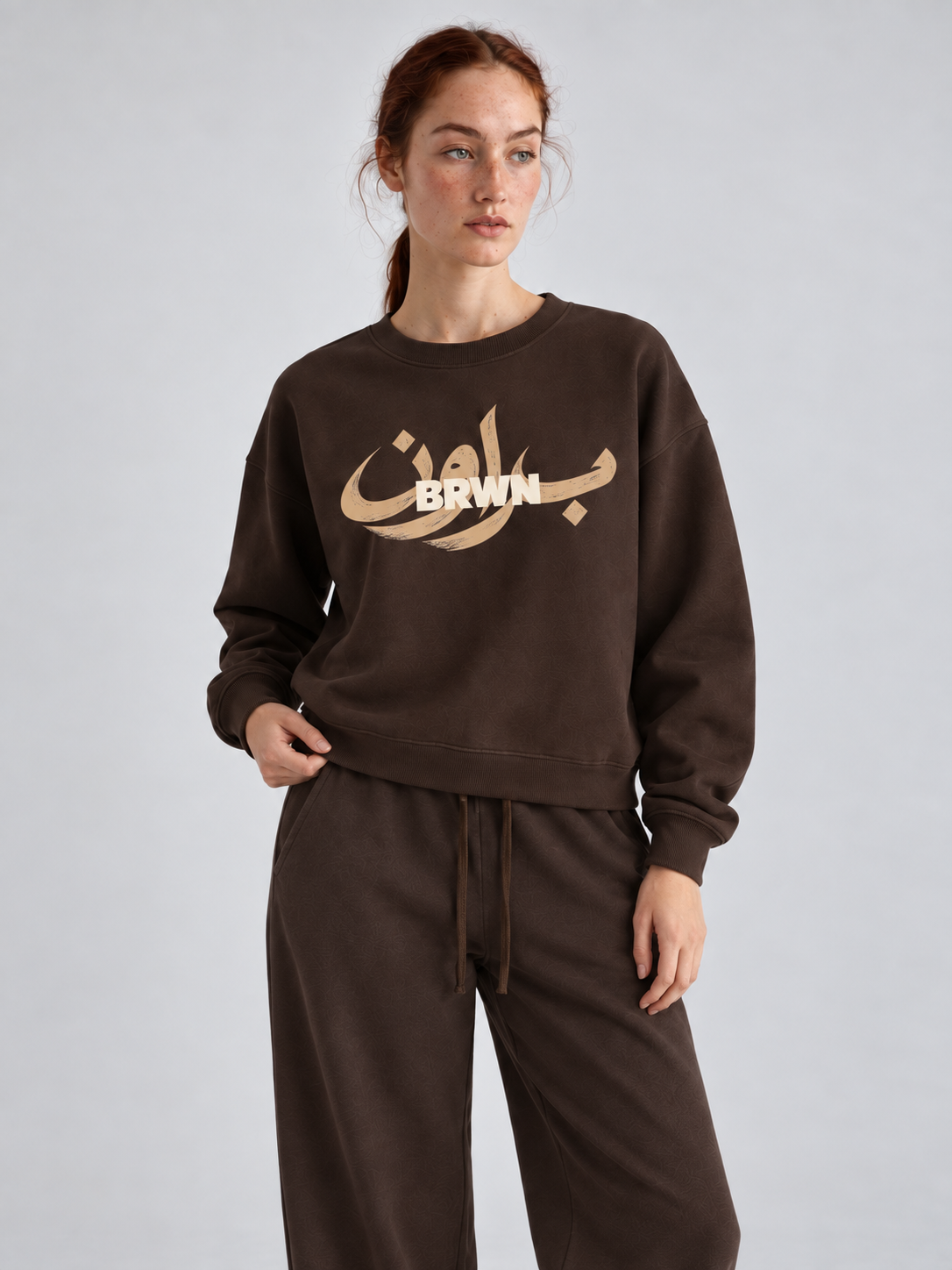 Insignia Boxy Crewneck — garment close-up