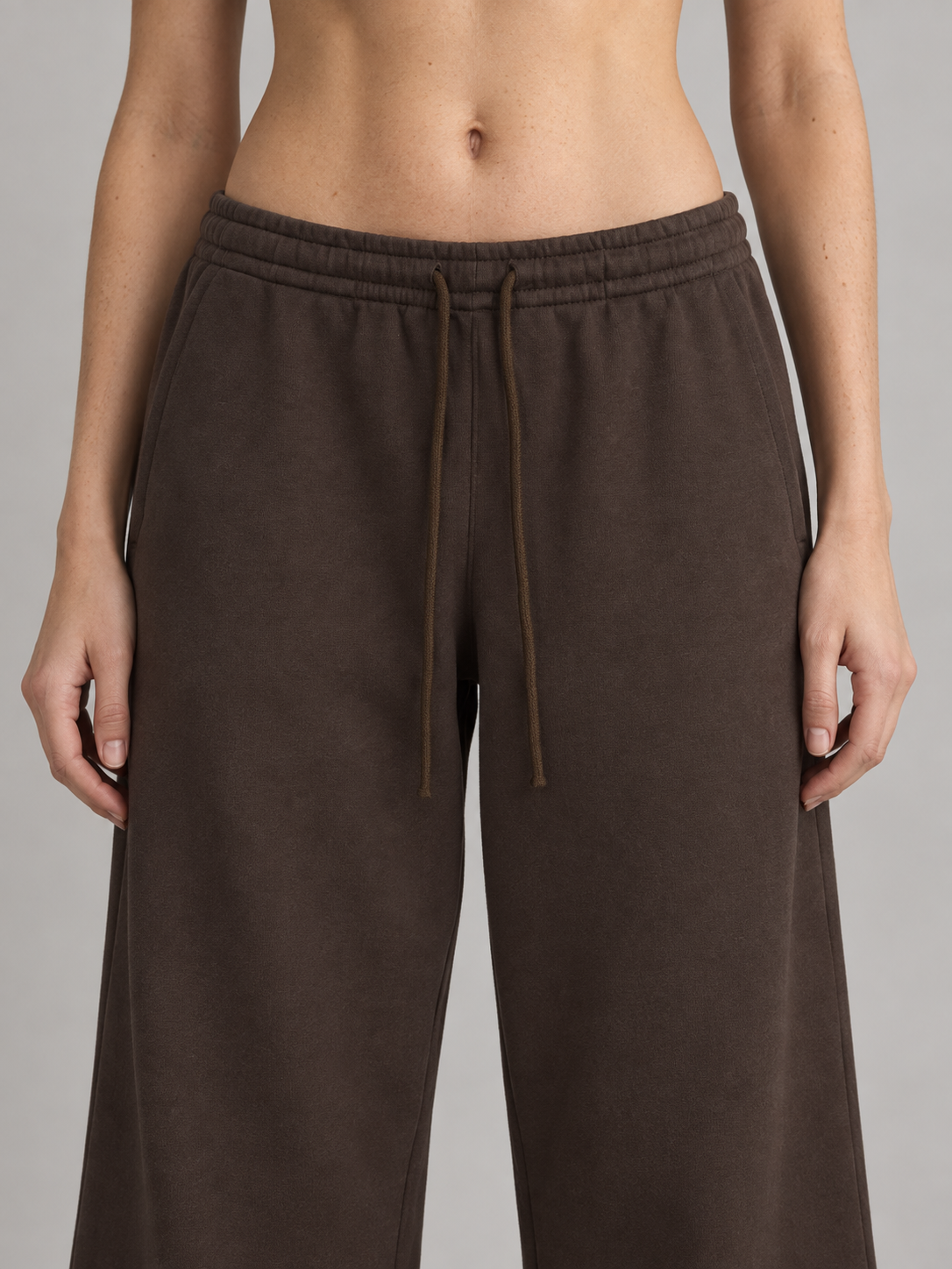 Studio Straight-Leg Sweatpants — garment close-up