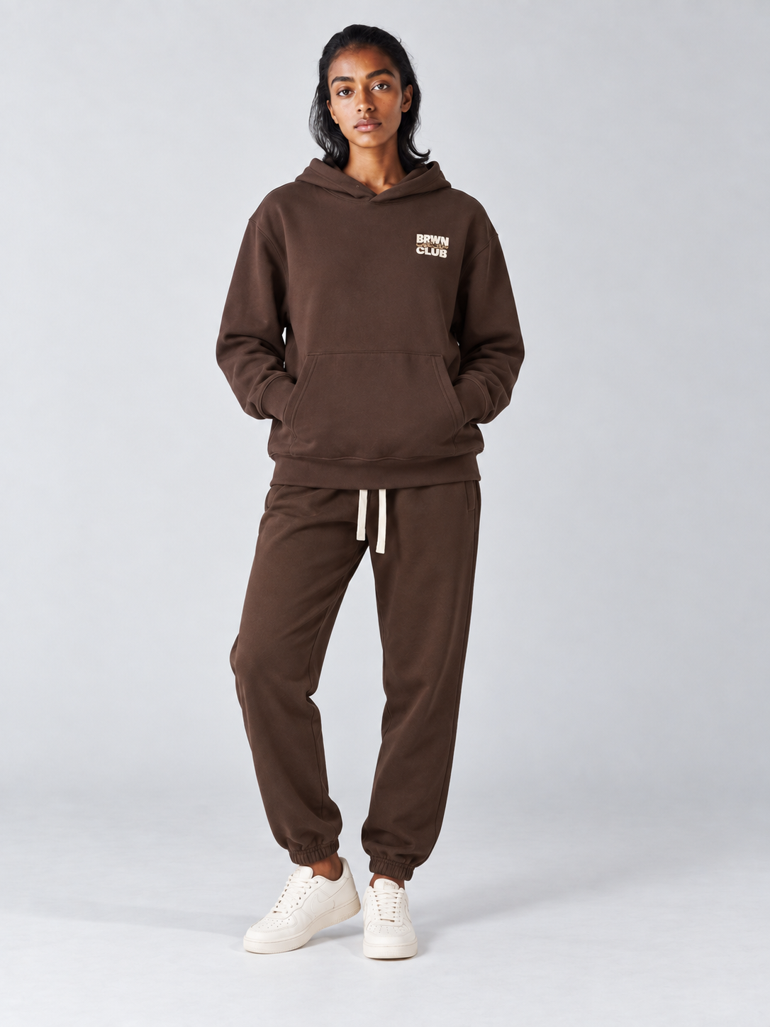 Union Heavyweight Hoodie — front styling view