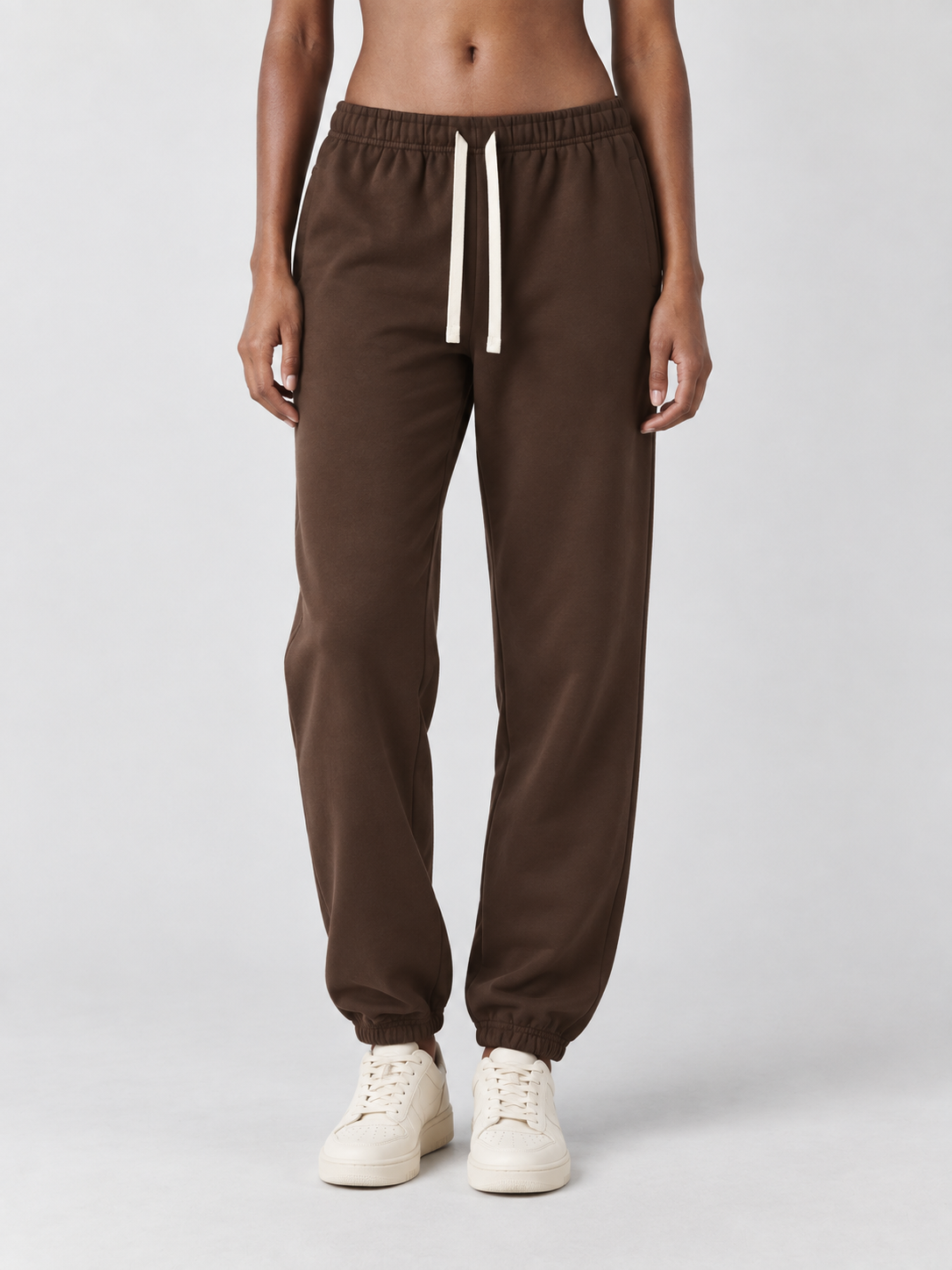 Union Heavyweight Joggers — front styling view