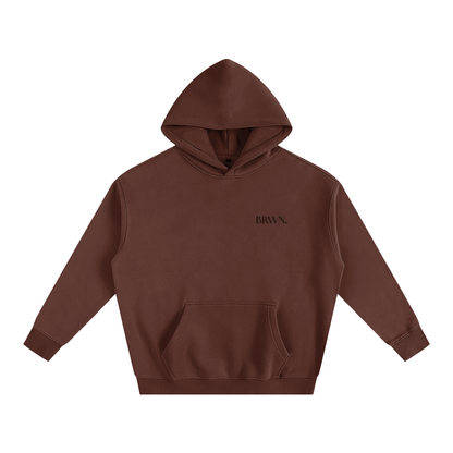 BRWN. Fleeced Hoodie