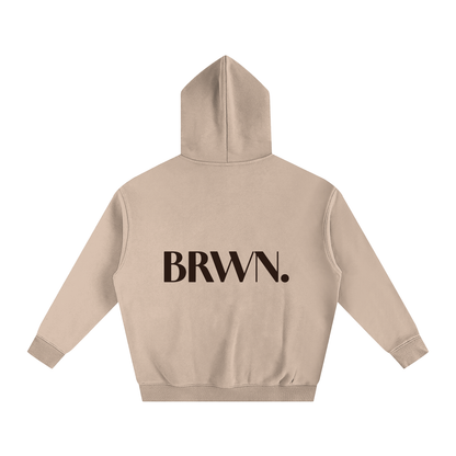 BRWN. Fleeced Hoodie