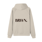 BRWN. Essential Raglan Sleeve Fleece Hoodie