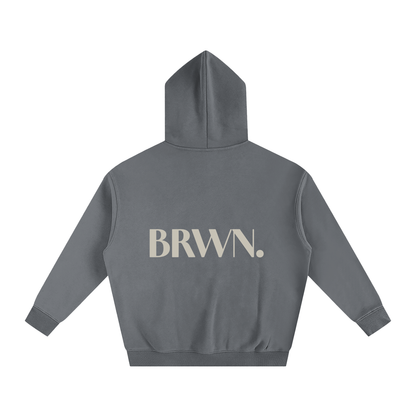BRWN. Fleeced Hoodie