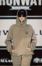 BRWN CLUB runway — Look 05, The Olive Original