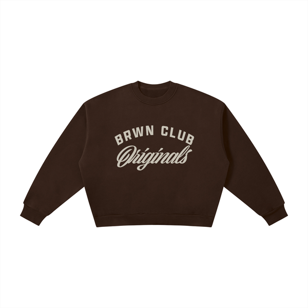 Originals Boxy Fleece Crewneck Sweatshirt